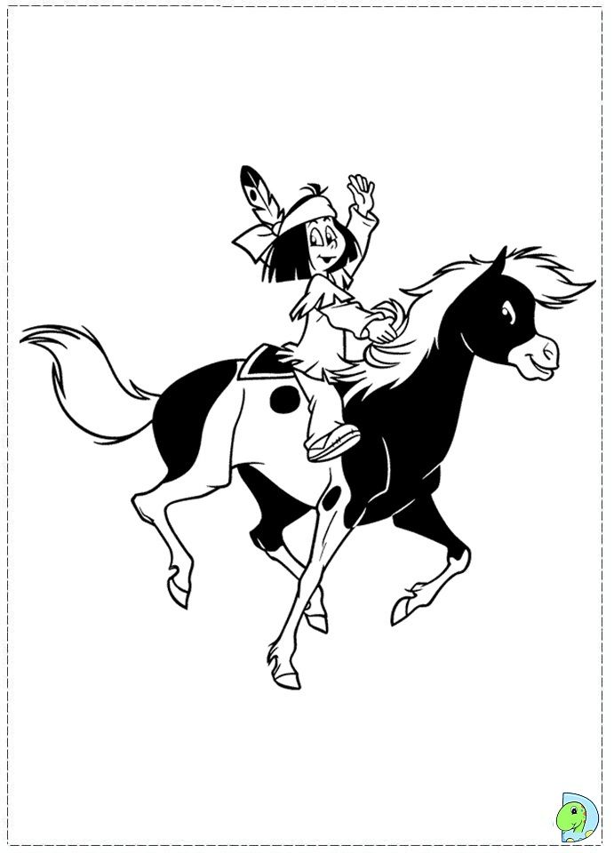 Yakari Coloring Pages | Free Coloring Pages