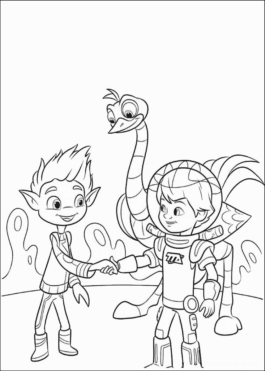 Miles from Tomorrowland Coloring Pages