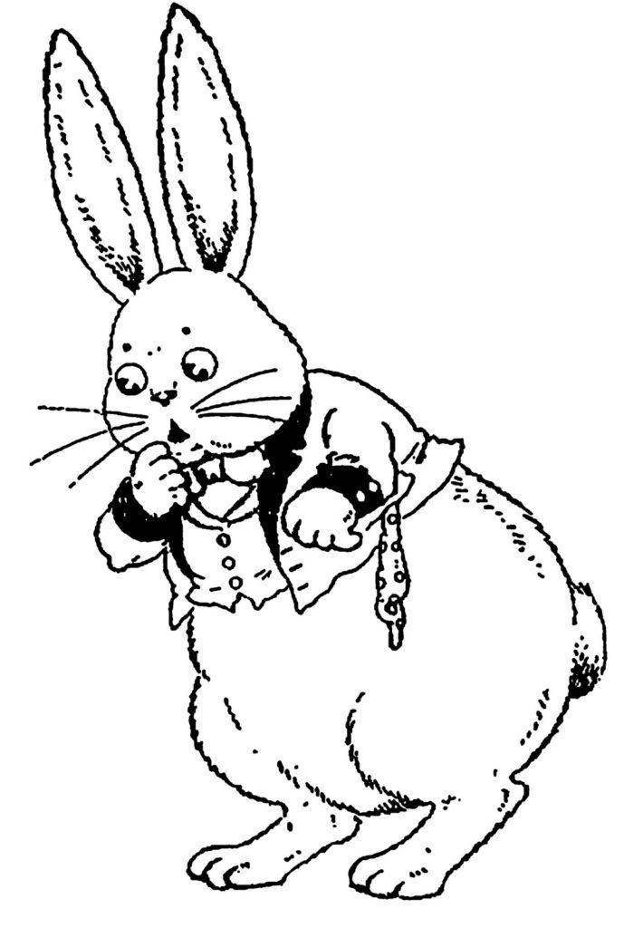 Coloring Pages: Free Vintage Coloring Pages Old Fashioned Easter ...