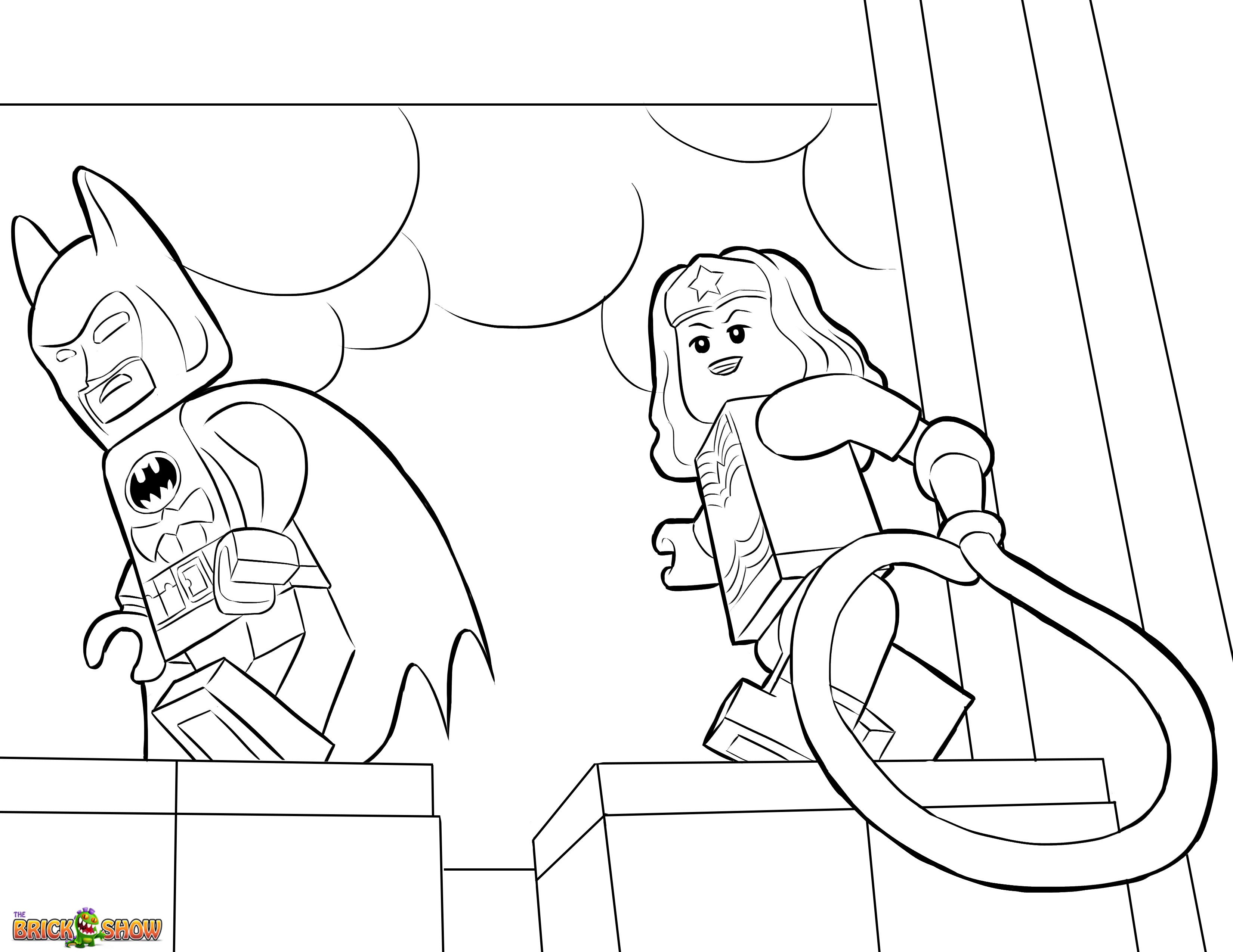 Lego Superman Printable Coloring Pages. Superman Coloring Page