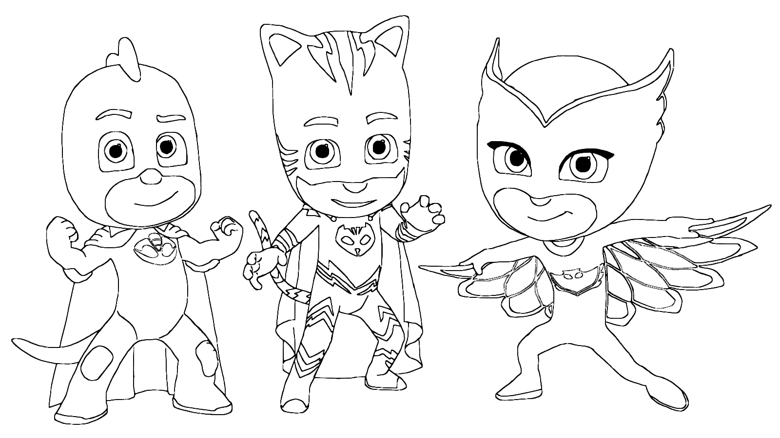 Catboy Coloring Pages at GetDrawings | Free download
