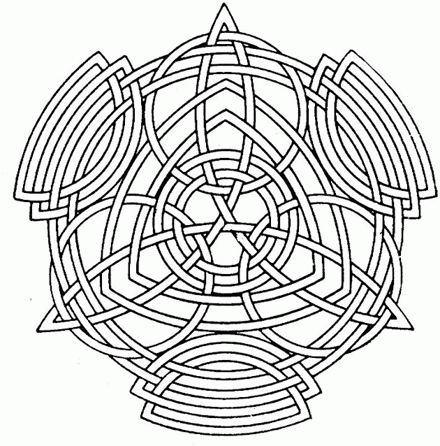 geometric coloring pages | Coloring Pages for Kids