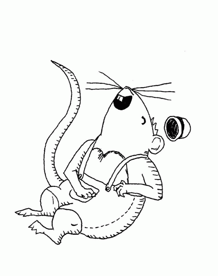 If You Give A Mouse A Cookie Coloring Pages
