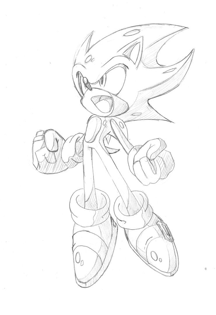 Super Shadow The Hedgehog Coloring Pages Coloring Pages