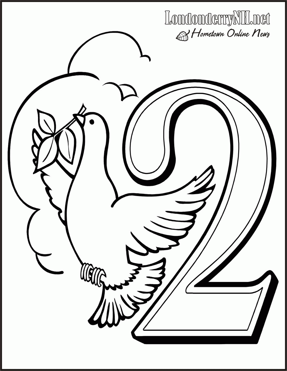 Teachers Free Coloring Pages Of Twelve Days Christmas - Widetheme