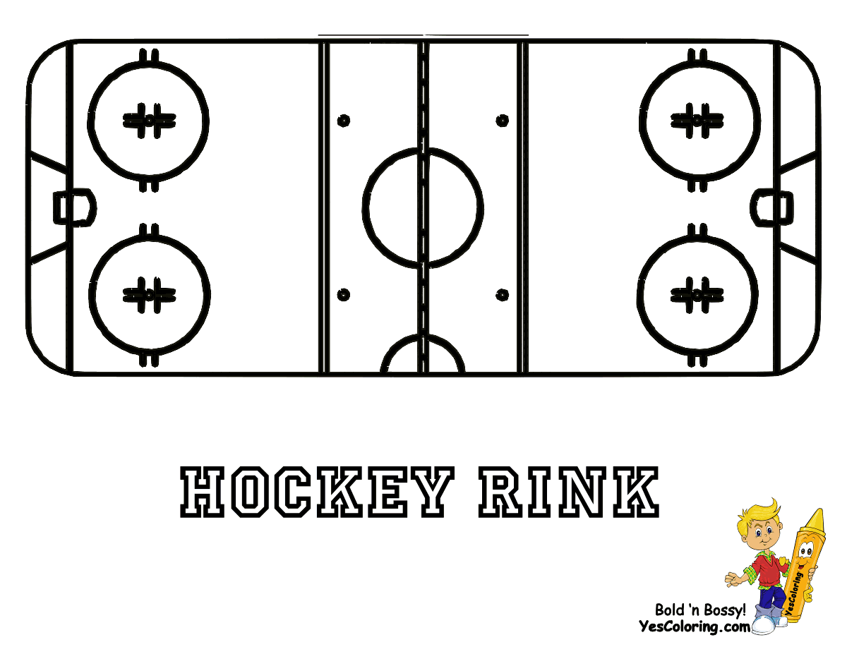 Ice Hard Hockey Coloring Pictures | NHL Hockey West| Ice Hockey ...