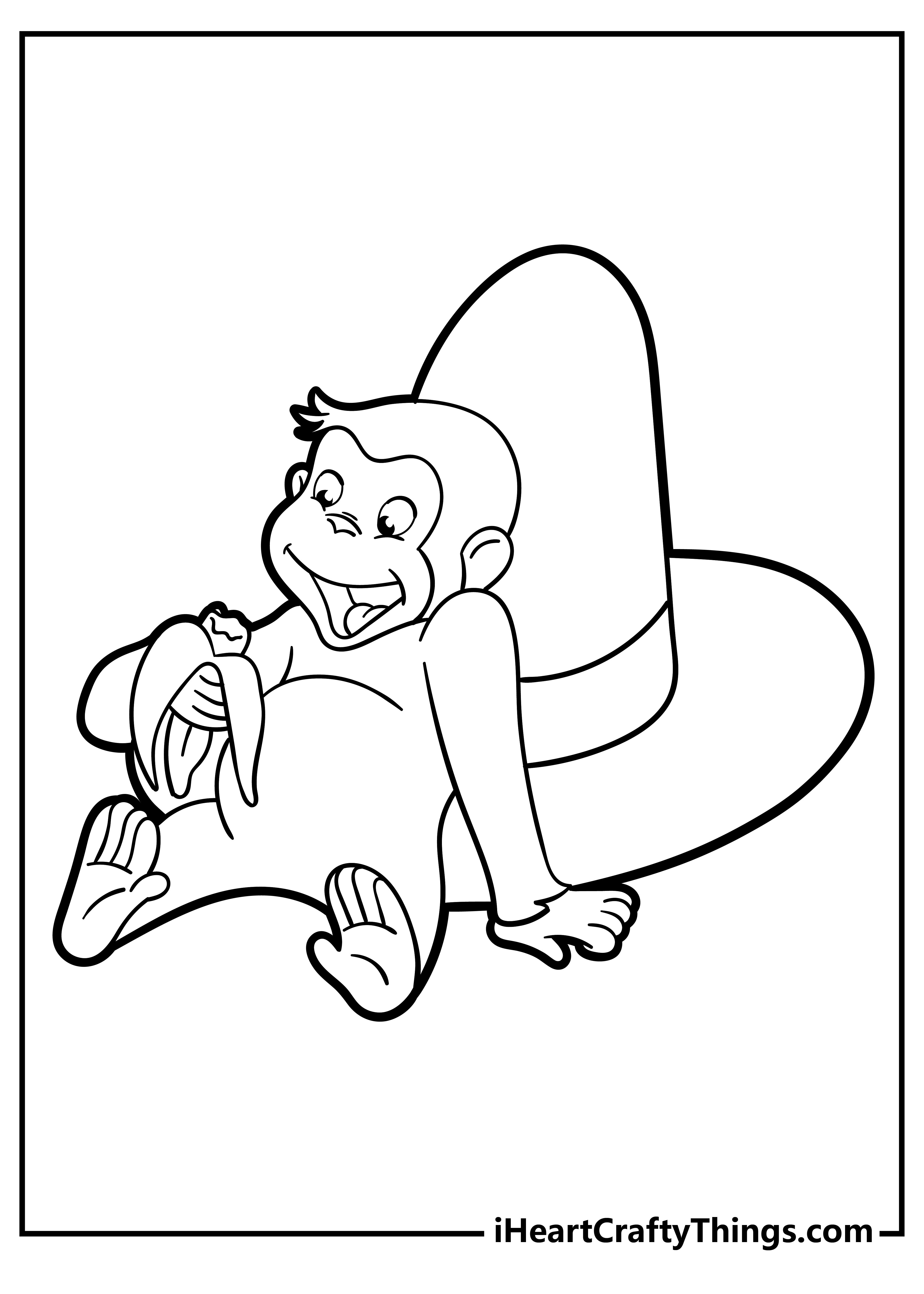 Printable Curious George Coloring Pages (Updated 2023)