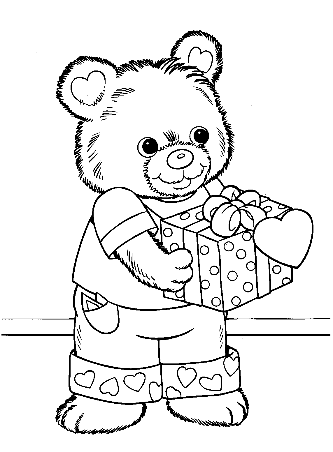 Valentines Day Coloring 7 Free Printable Coloring Pages ...