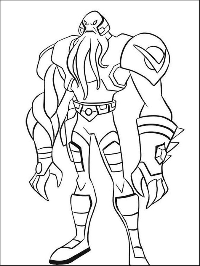 Ben 10 Omniverse Coloring Pages - Coloring Home