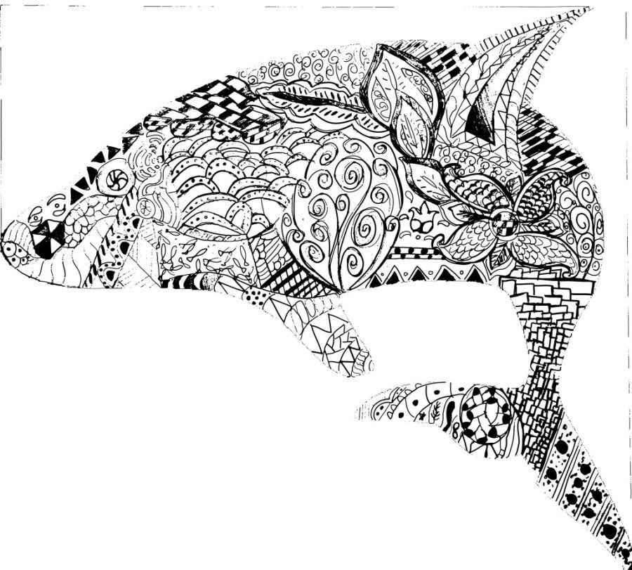 24 Geometric Animal Coloring Pages Cartoons printable coloring ...