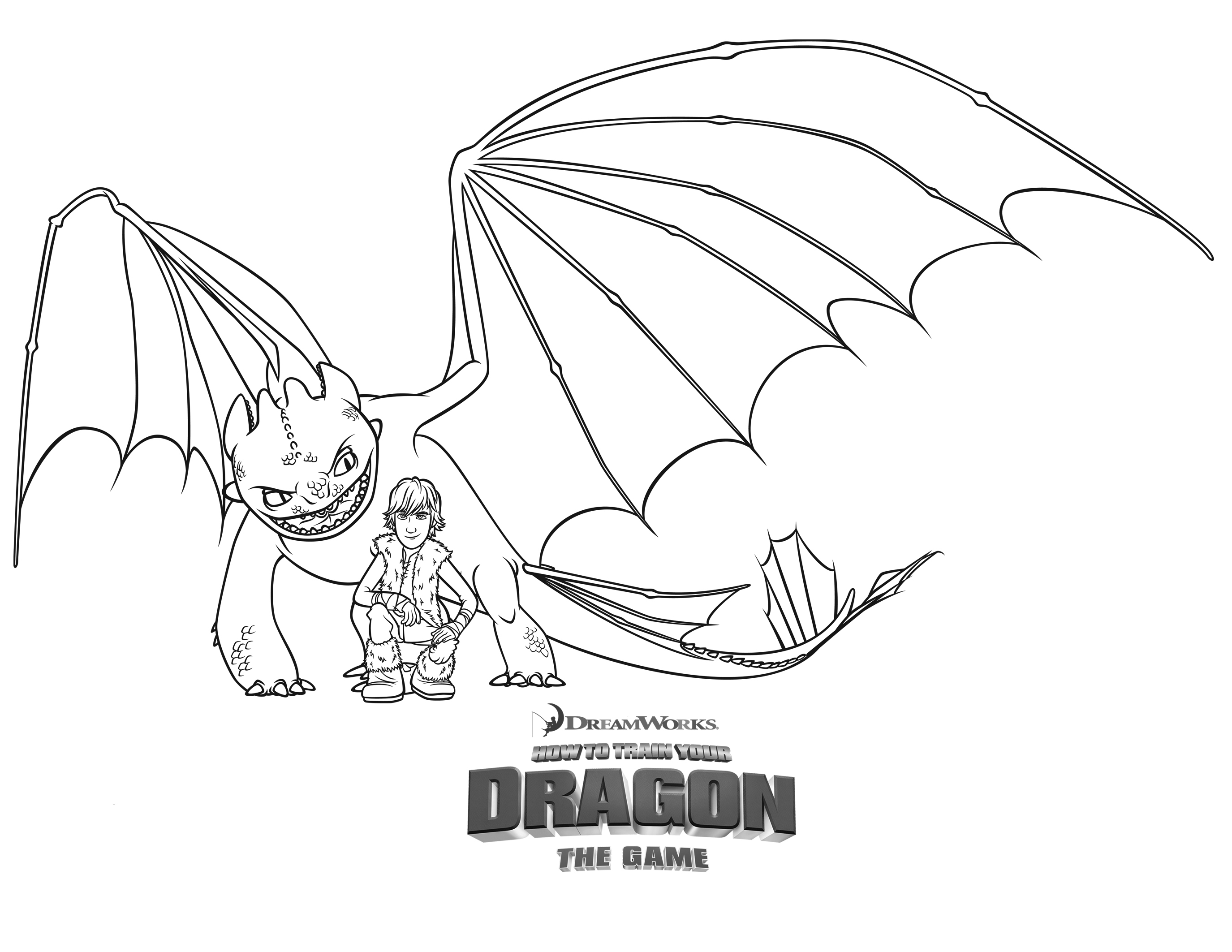 How to Train Your Dragon Coloring Pages - Best Coloring Pages For Kids
