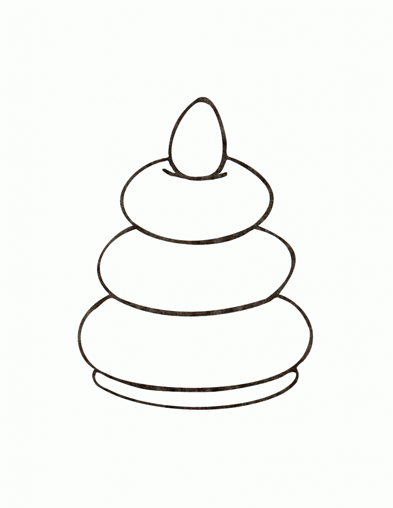 Baby Toys Coloring Pages Home Ages
