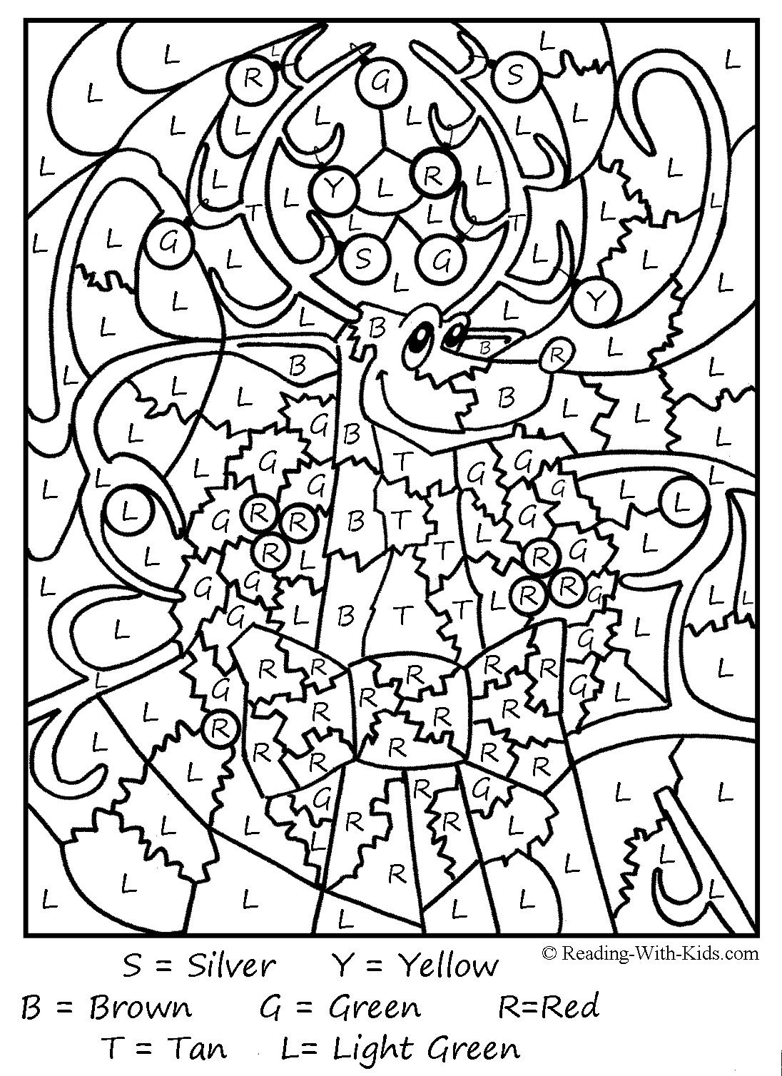 hard christmas coloring pages for adults | Only Coloring Pages