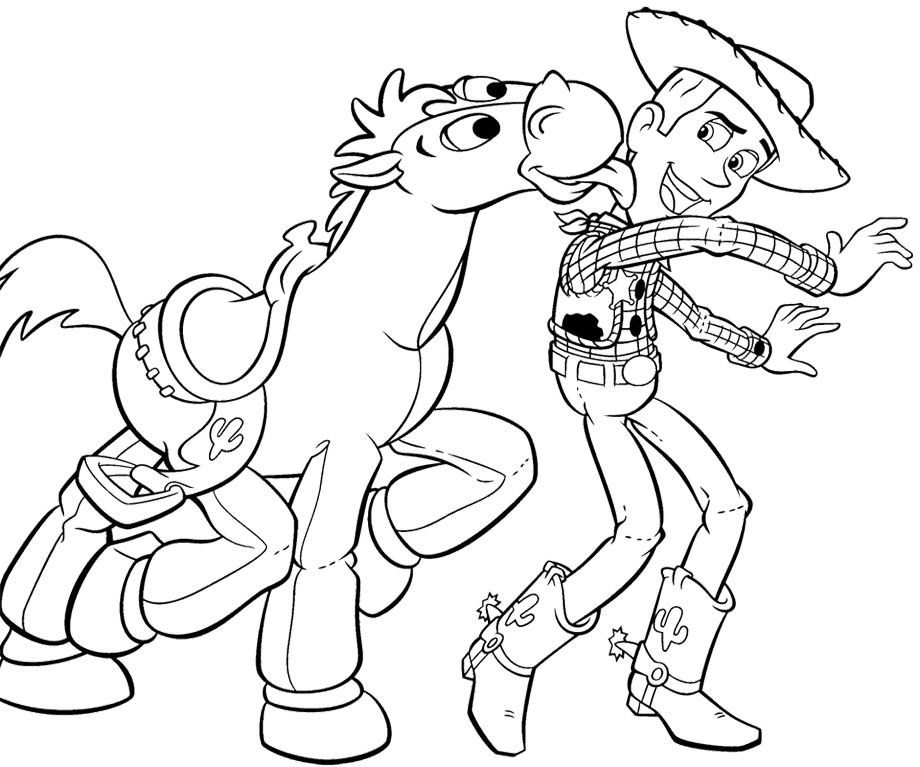 Toy story Coloring Pages | Sheriff ...