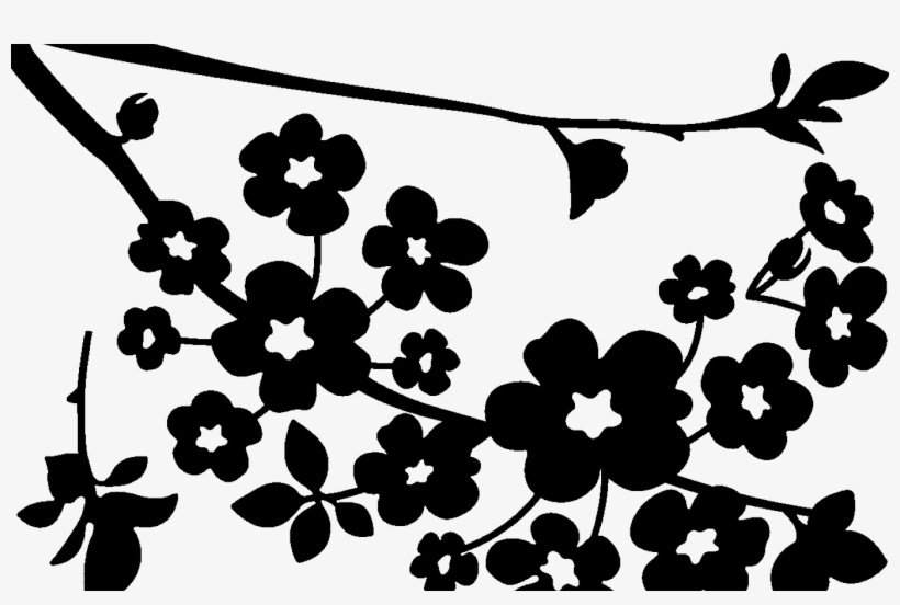 Cherry Blossom Coloring Pages Cricut Pinterest - Cherry ...