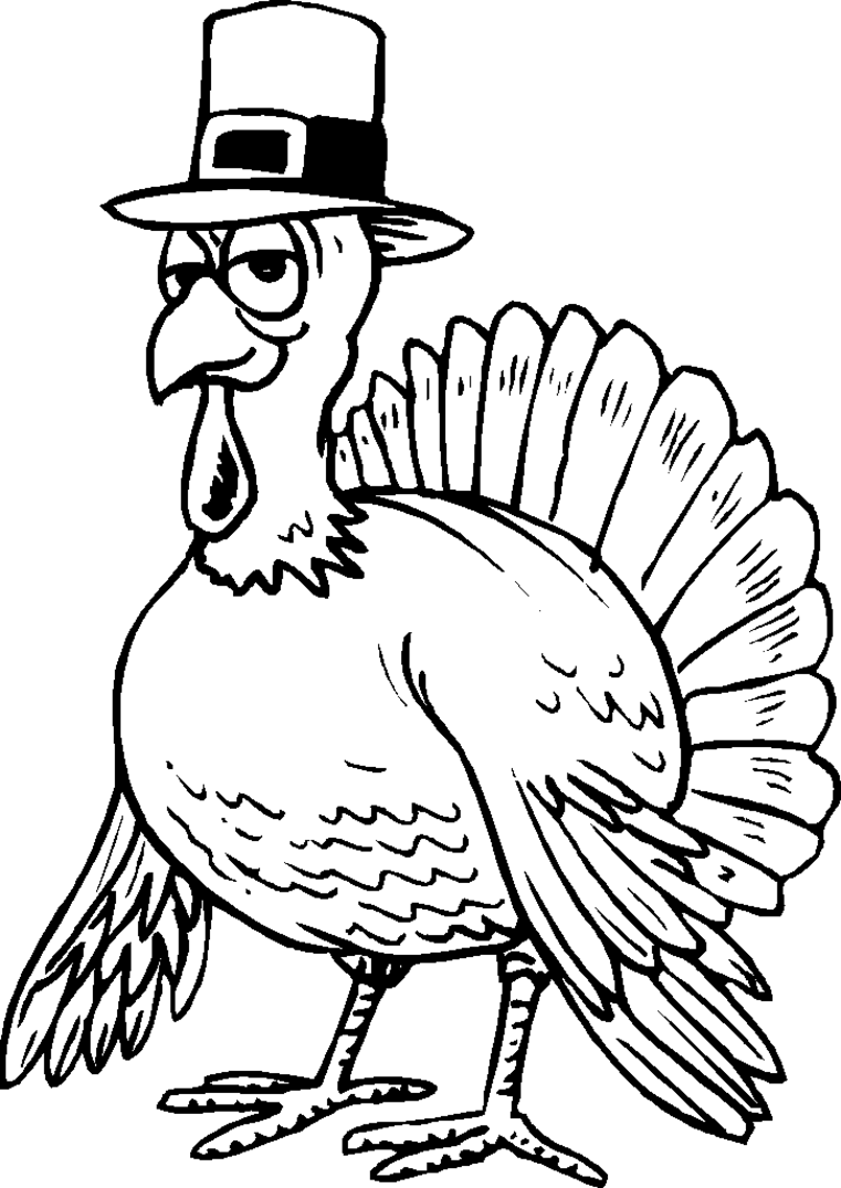 Amazing of Free%turkey%coloring%pages% For Free Thanksgiv #2013