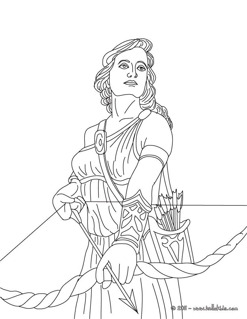 Black Aphrodite Coloring Pages - Coloring Pages For All Ages
