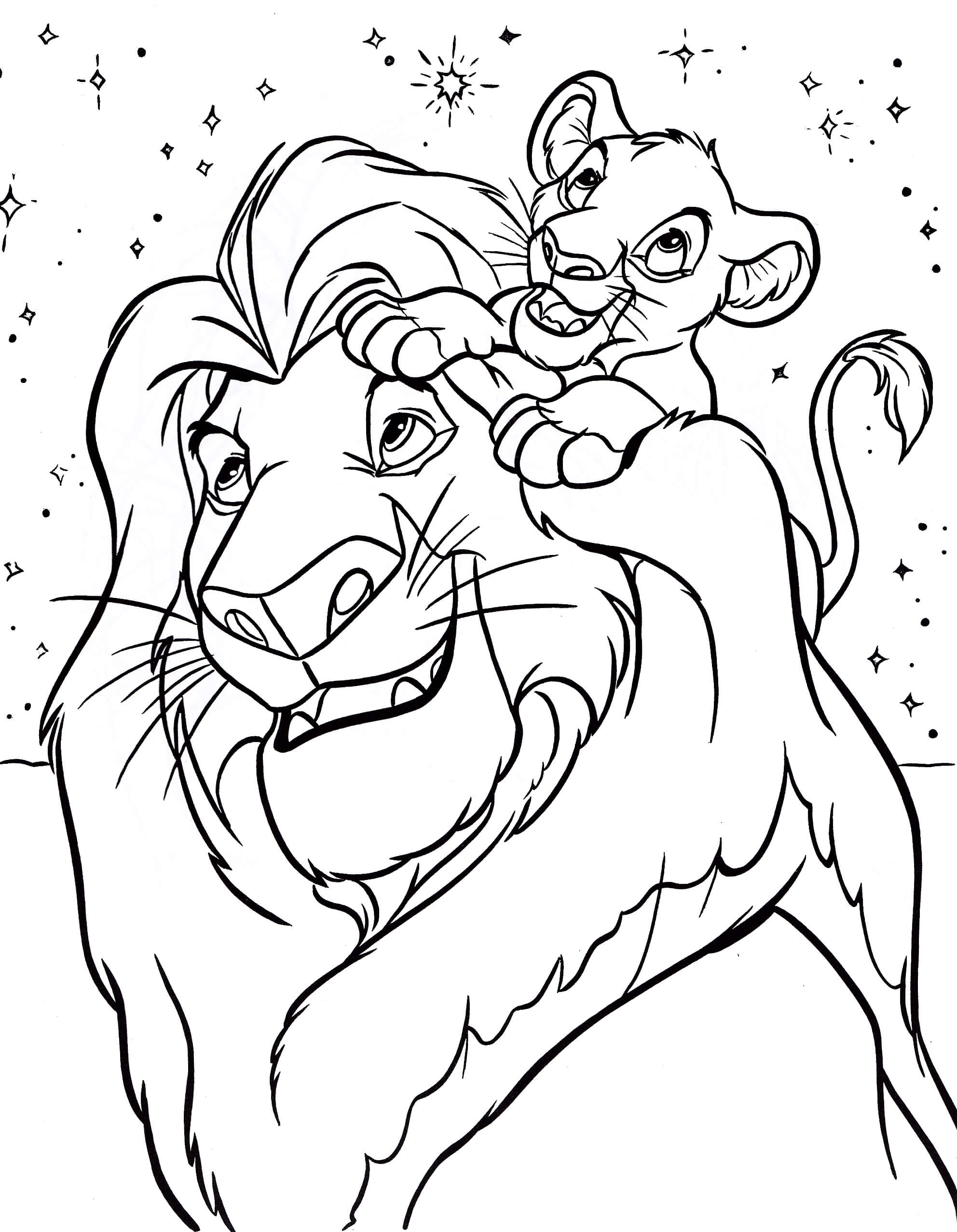 Coloring Pages Disney Characters Pdf
