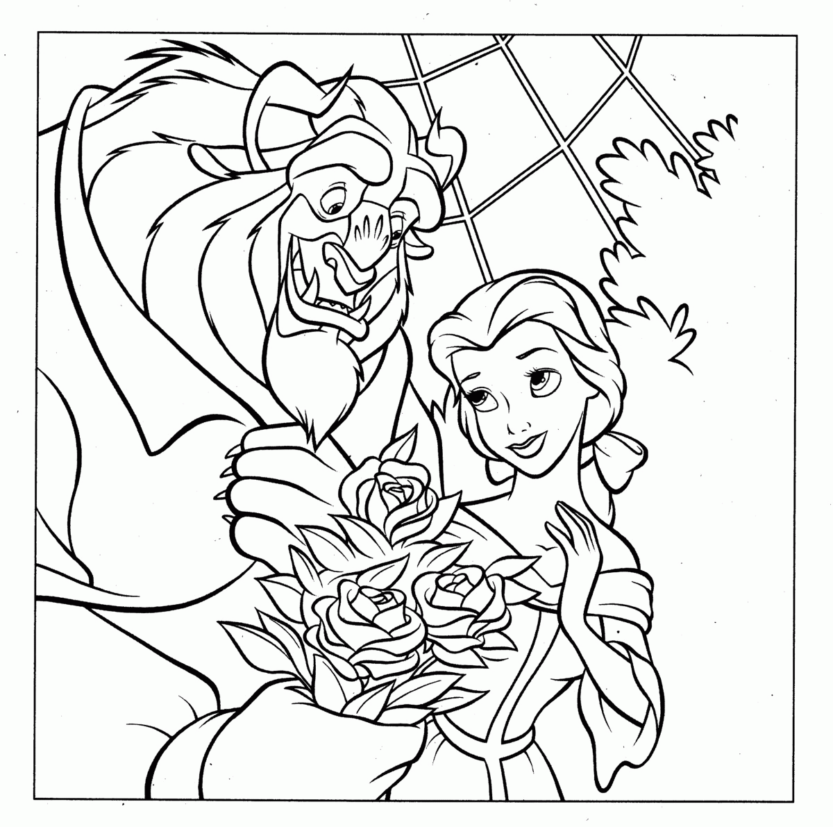 my picture: Princess Disney Coloring Page