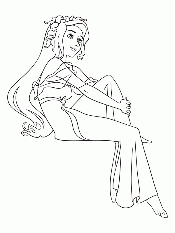 Enchanted Giselle Coloring Pages - Coloring Home