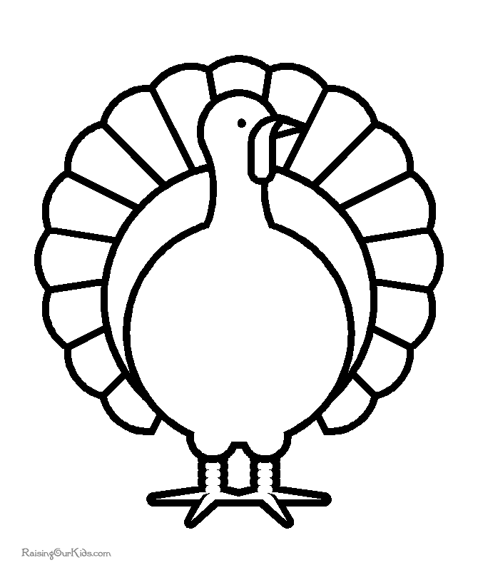 Thanksgiving Coloring Pages To Paint | Free Printable Coloring Pages