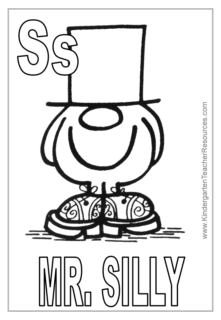 mr rude Colouring Pages