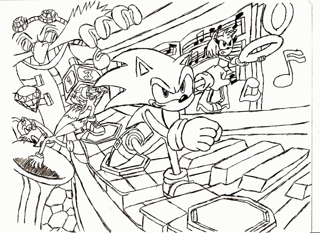 Sonic Coloring Pagessonic coloring pages free printables, sonic 