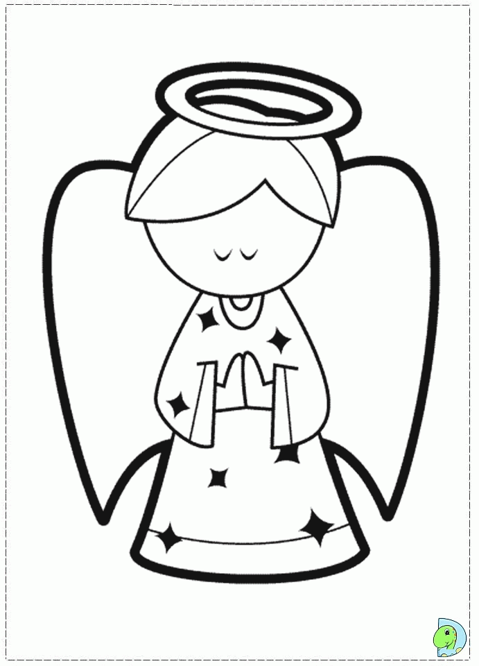 angel-coloring-page-christmas-simple-coloring-home