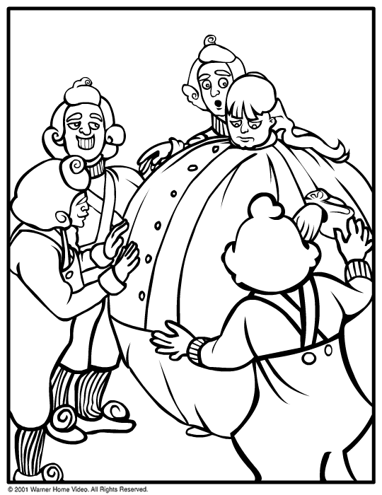 Charlie And The Chocolate Factory Coloring Page Coloring