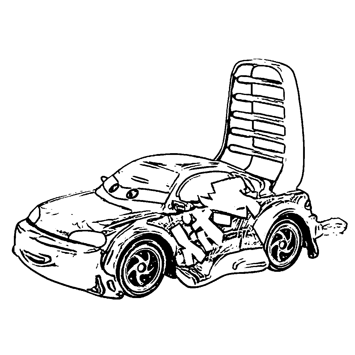 Coloring Pages ALL CARS 2 Coloring Home