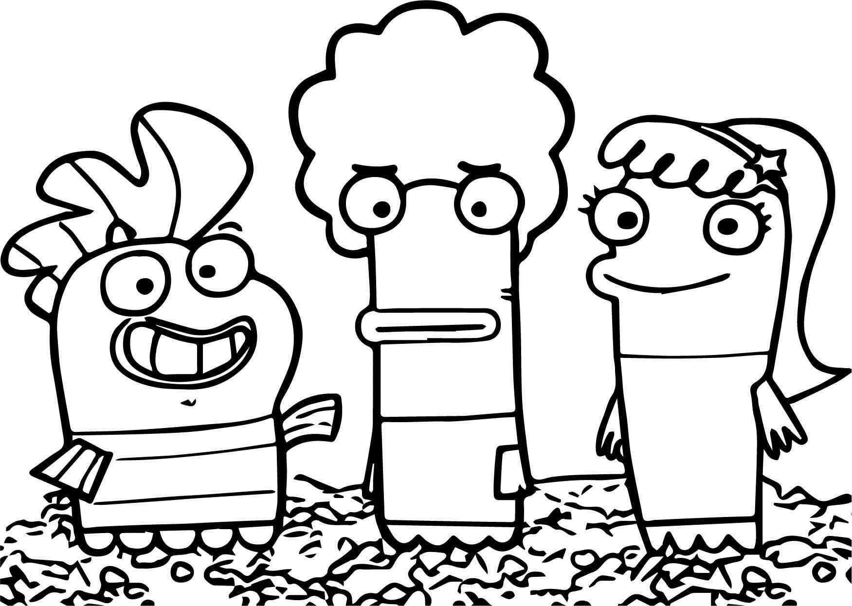 Fish Hooks Coloring Pages - Free Printable Coloring Pages for Kids