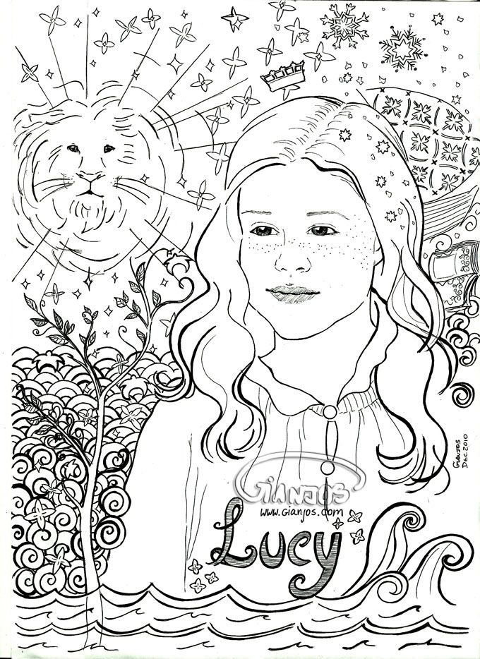 Lucy Pevensie Doodle by gianjos on DeviantArt