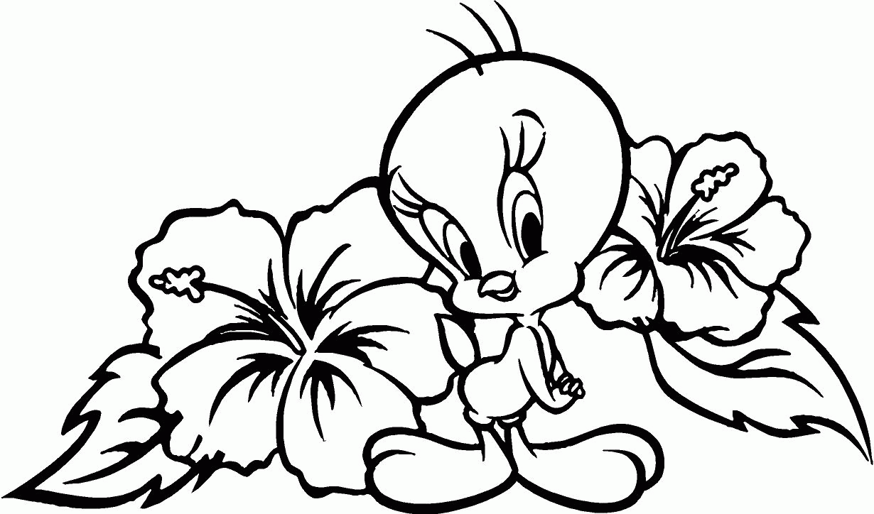 Free Printable Colouring Pages Flowers - Coloring