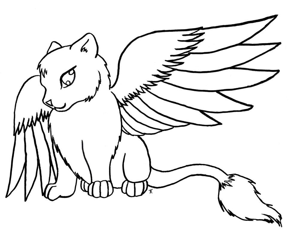 Kitten S - Coloring Pages for Kids and for Adults