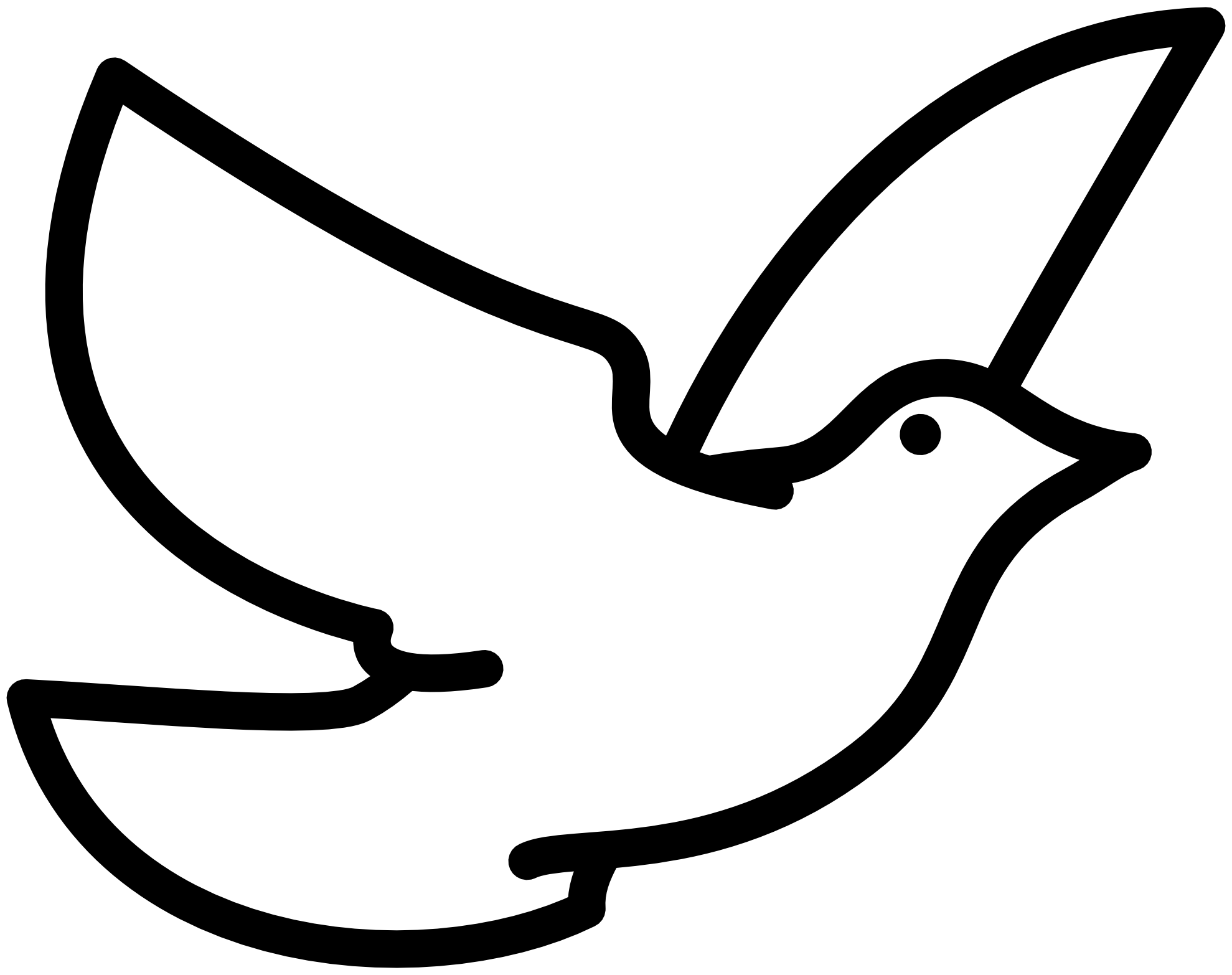 White Dove Coloring Page - Coloring Home