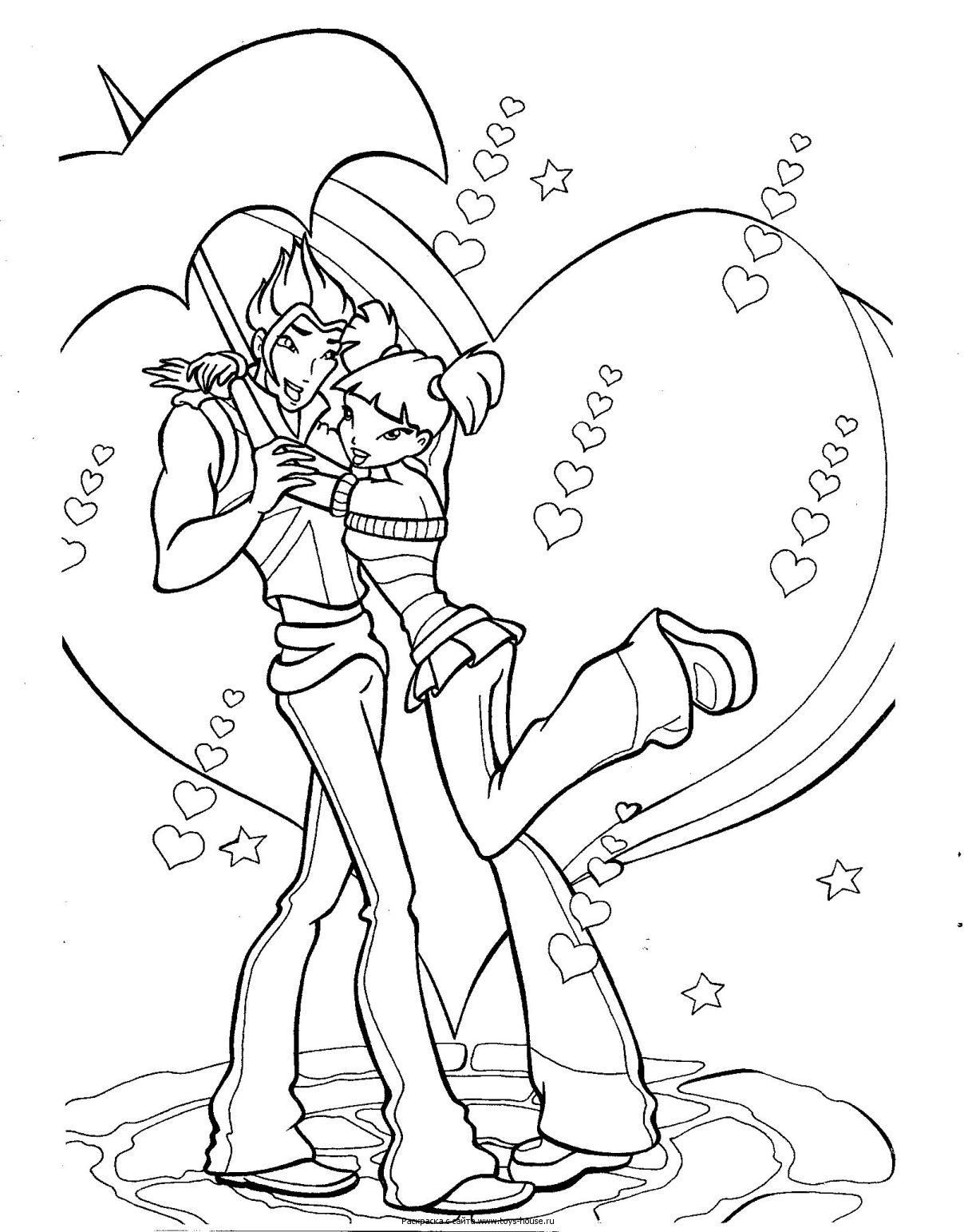 Winx Club coloring pages 47 / Winx Club / Kids printables coloring ...
