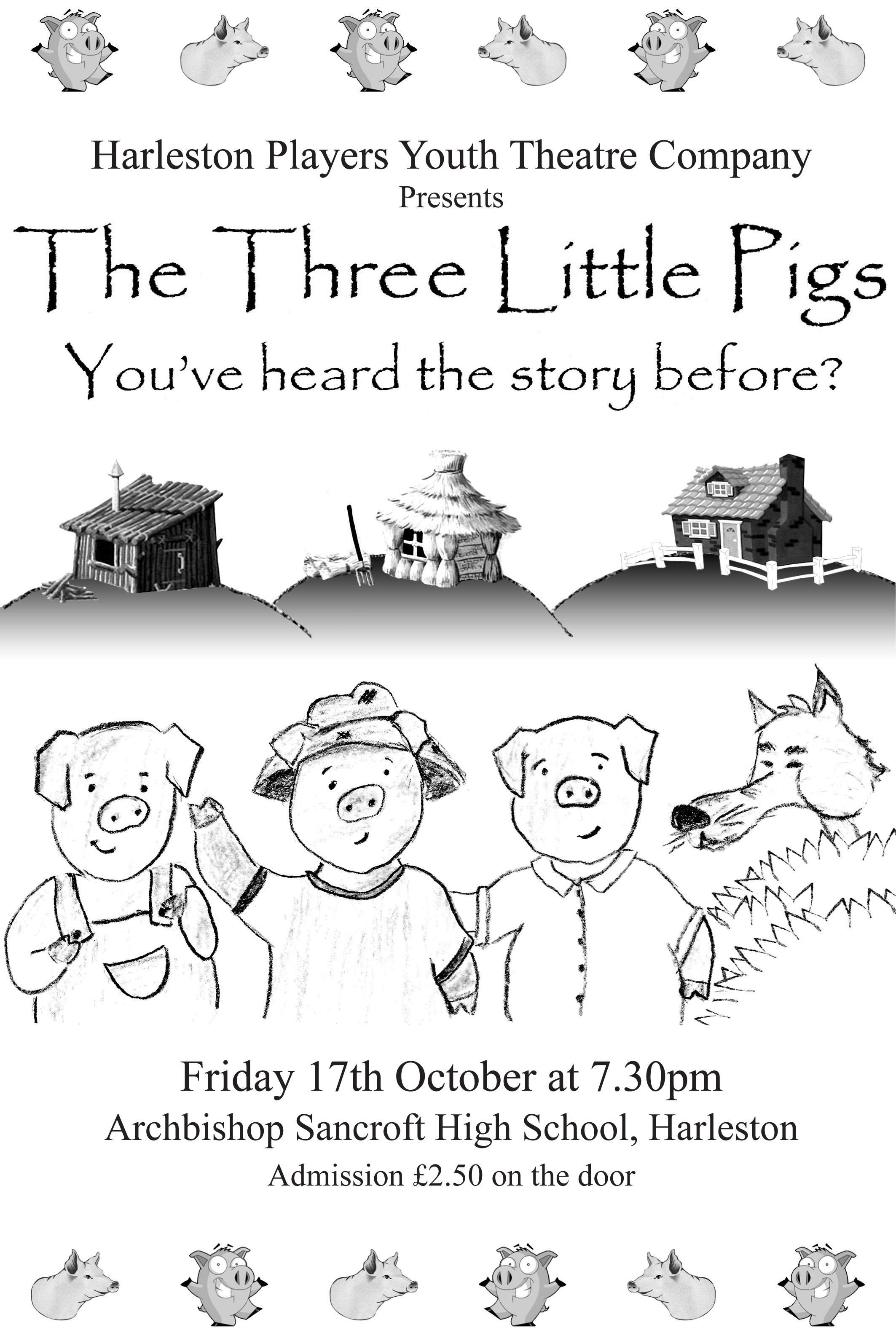 The Three Little Pigs Story Coloring Pages Coloring Home