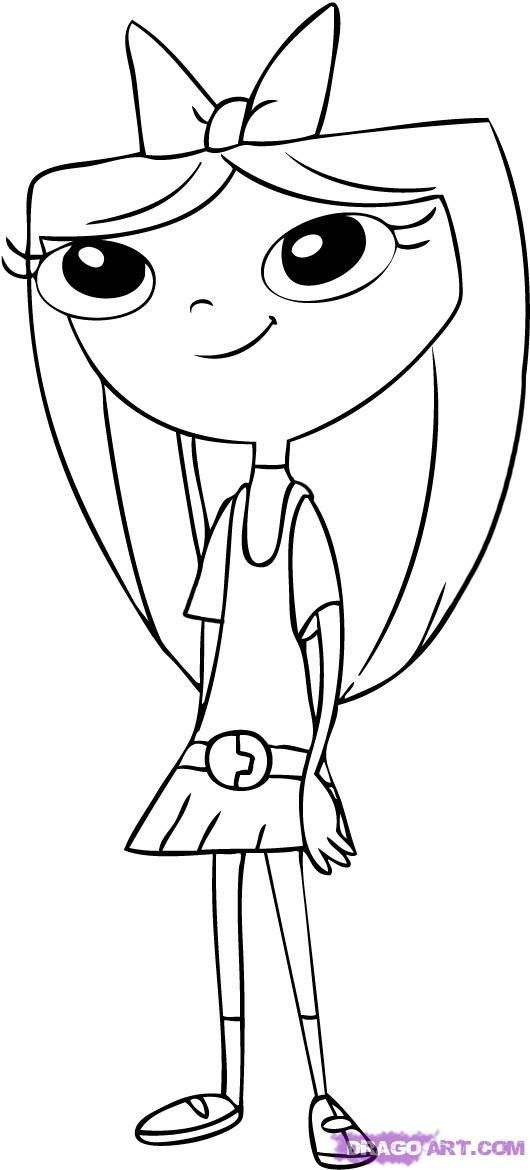 phineas and ferb coloring pages | Kid's Projects | Pinterest ...