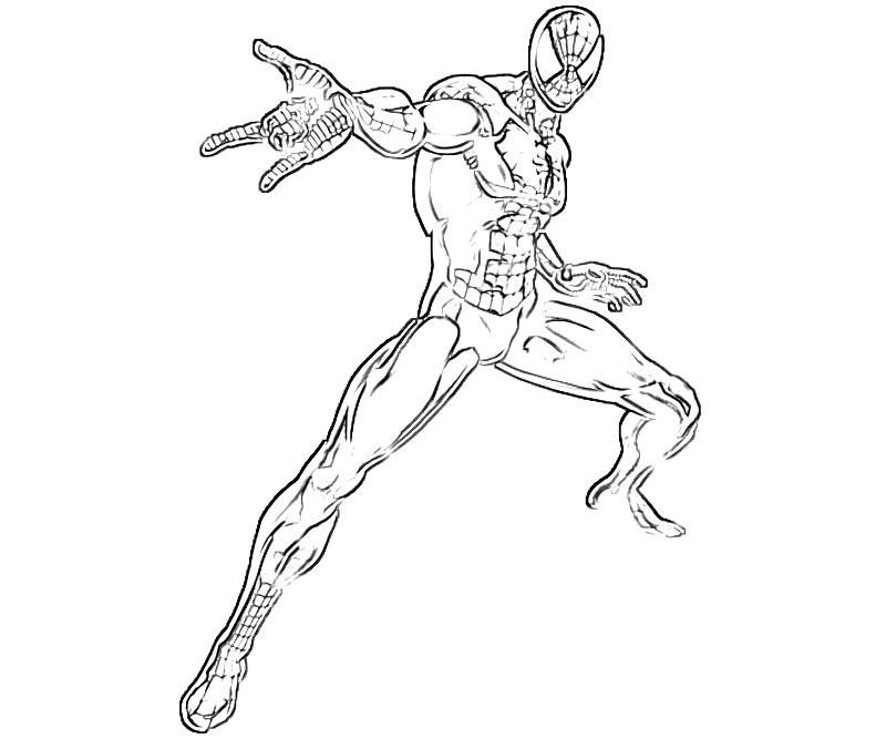 Iron Spider Coloring Pages | Cartoon Coloring Pages | Kids - Clip ...