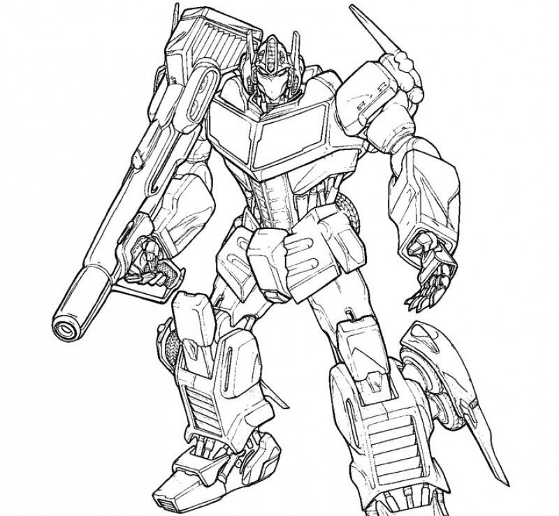 Transformers Coloring Pages Optimus Prime Coloring Home