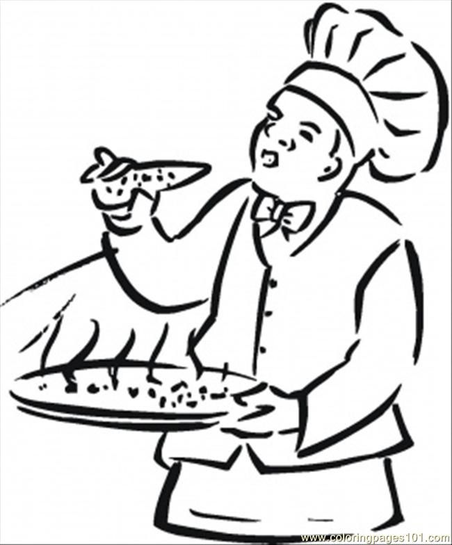Coloring Pages Italian Food (Countries > Italy) - free printable 