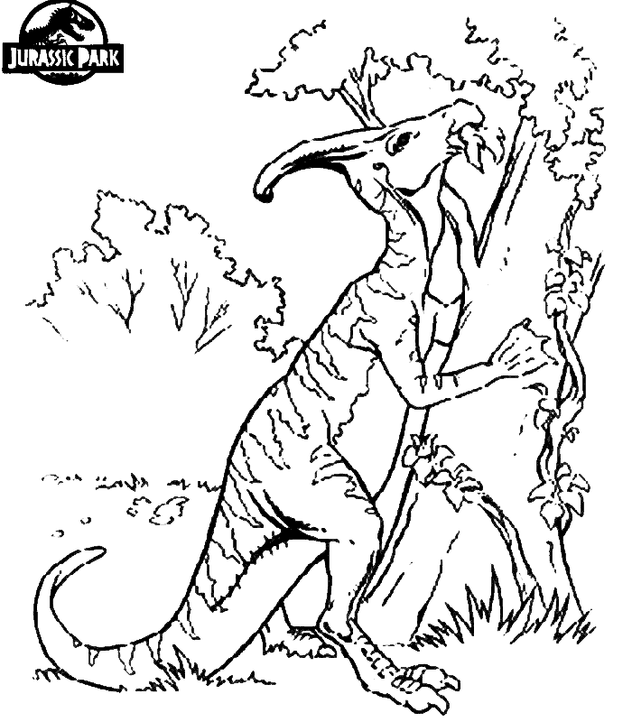 jurassic park s Colouring Pages