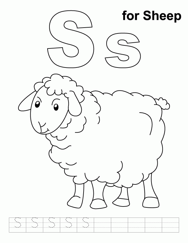 year of the sheep coloring pages - photo #50