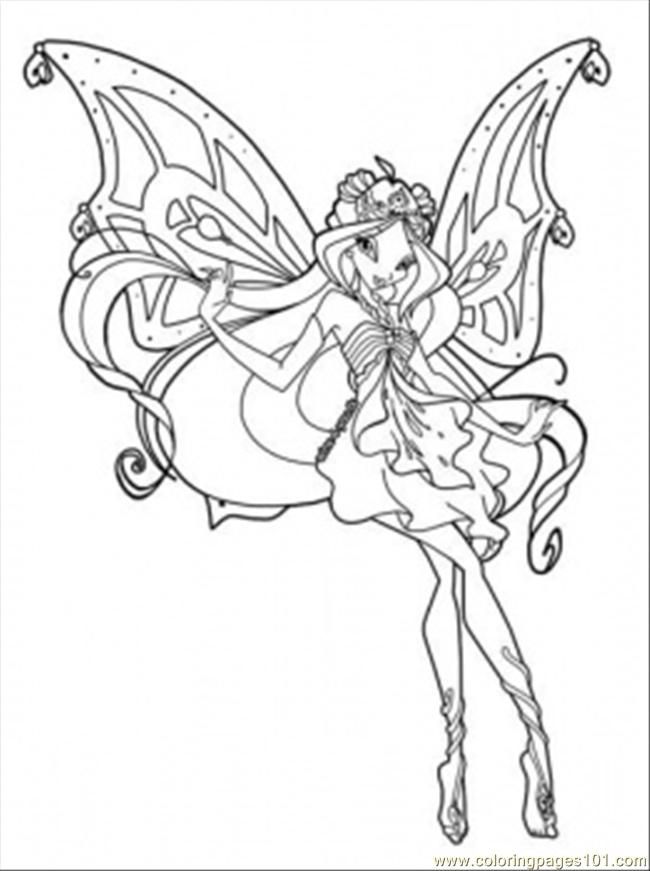 x flora Colouring Pages (page 2)