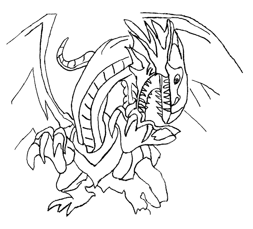 Yu-gi-oh-coloring-6 | Free Coloring Page Site - Coloring Home
