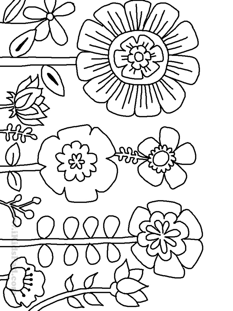 12 Pics of Parts Of A Plant Coloring Page - Parts of a Flower ...