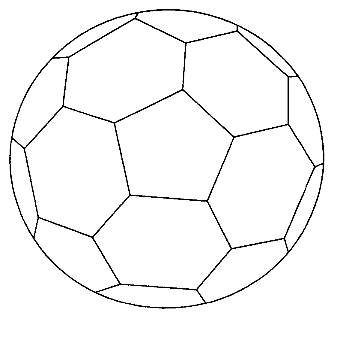 Free Printable Soccer Ball Coloring Page Cool - Coloring pages