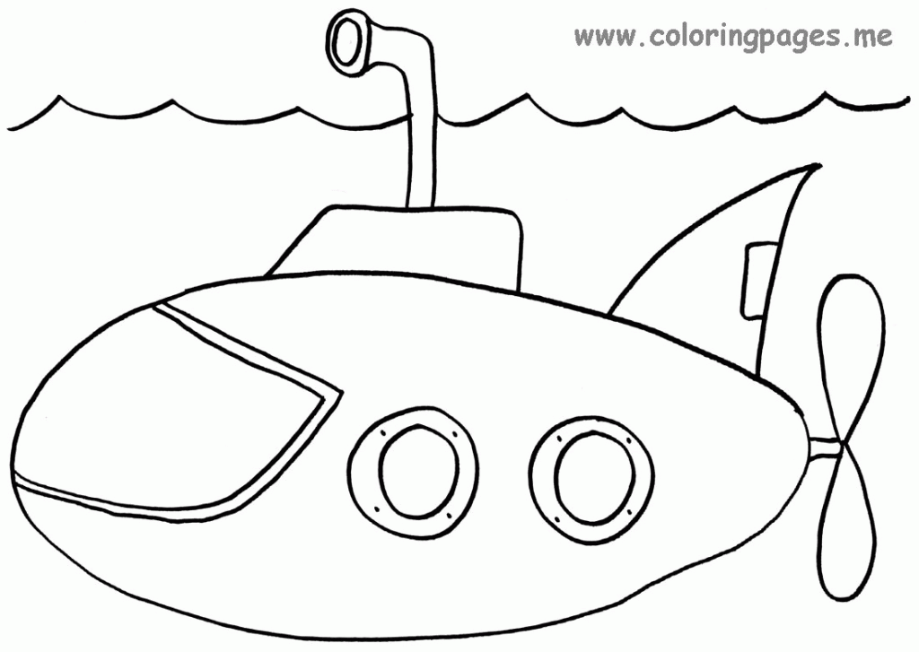 Yellow Submarine Coloring Pages | Coloring.Cosplaypic.com