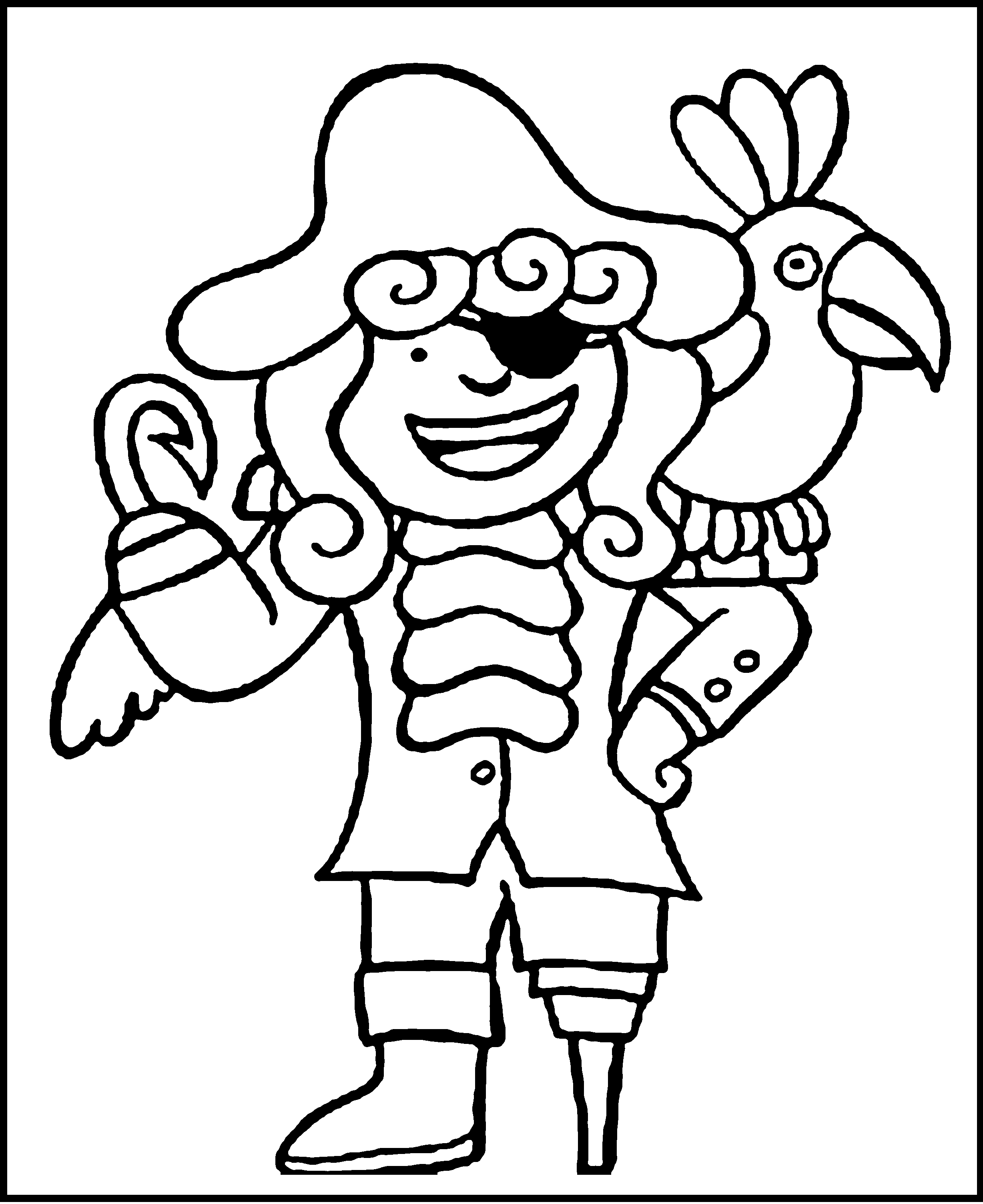 Printable Pirate Coloring Pages | Free Coloring Pages