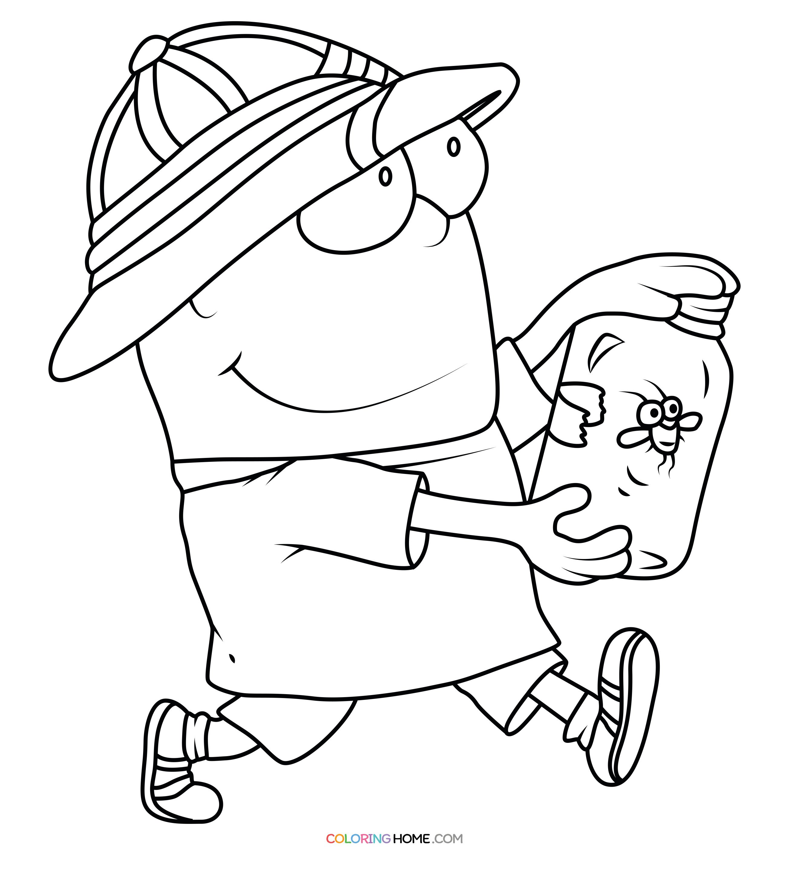 Fly Guy coloring page